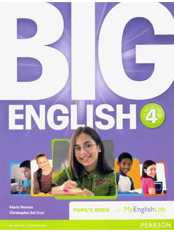 Big English. Level 4. Pupils Book + MyEnglishLab access co