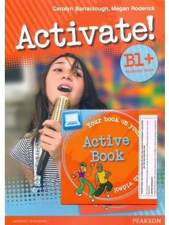 Activate! B1+ Level Student`s Book with Active Book DVD-ROM