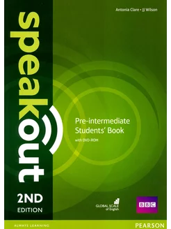 Speakout. Pre-intermediate. Students' Book (+DVD)