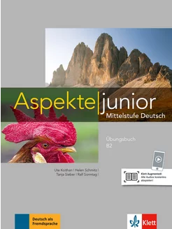 Aspekte junior. B2. Ubungsbuch mit Audios zum Download