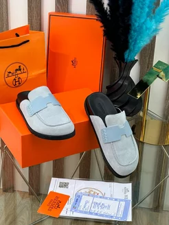 Мюли Hermes Premium Shoes 226284912 купить за 4 774 ₽ в интернет-магазине Wildberries