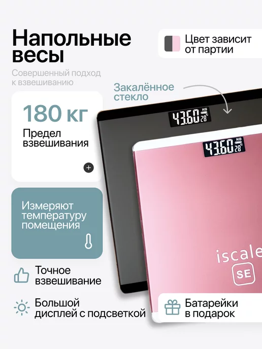 Smart MERA FIT Весы напольные умные 180кг