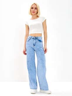 Джинсы палаццо летние VICO JEANS 226336730 купить за 1 317 ₽ в интернет-магазине Wildberries