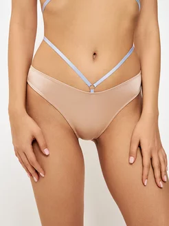 Трусы бразильяно из атласной ткани со стрепами Infinity Lingerie 226337645 купить за 252 ₽ в интернет-магазине Wildberries