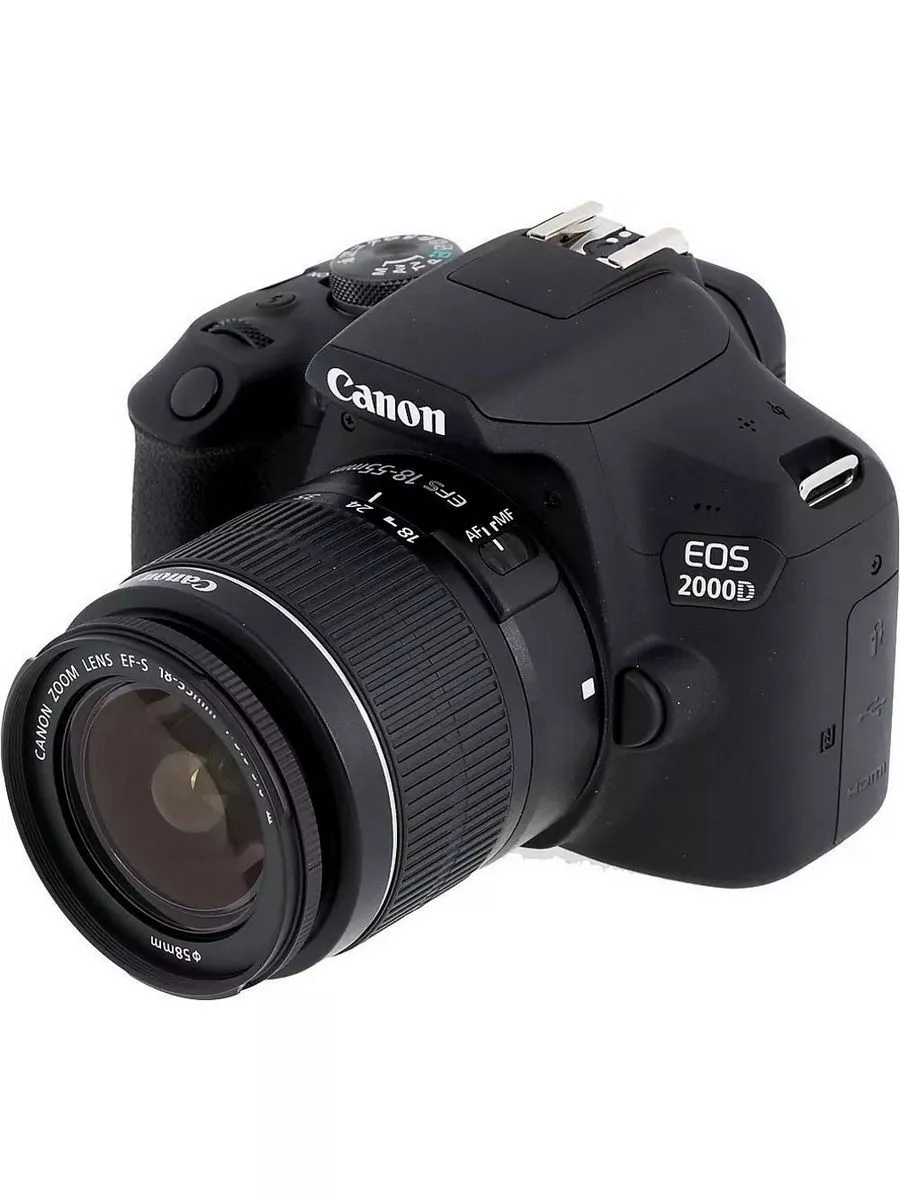 Фотоаппарат профессиональный зеркальный EOS 2000D EF-S 18-55…