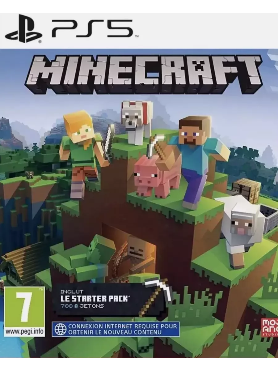 Игра Minecraft для Sony Playstation PS4 PS5 Майнкрафт 226413281 купить за 2  224 ₽ в интернет-магазине Wildberries