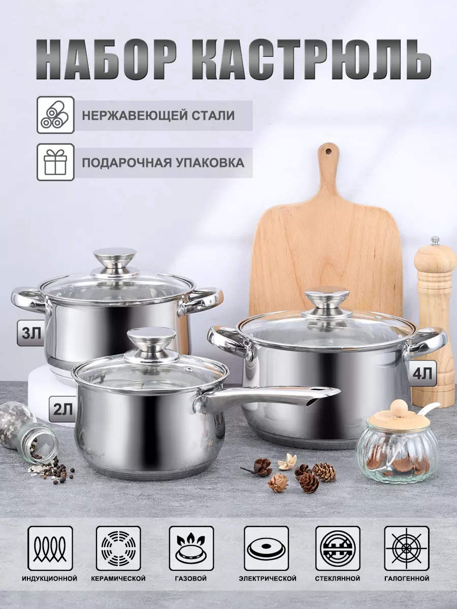 Набор кастрюль из...