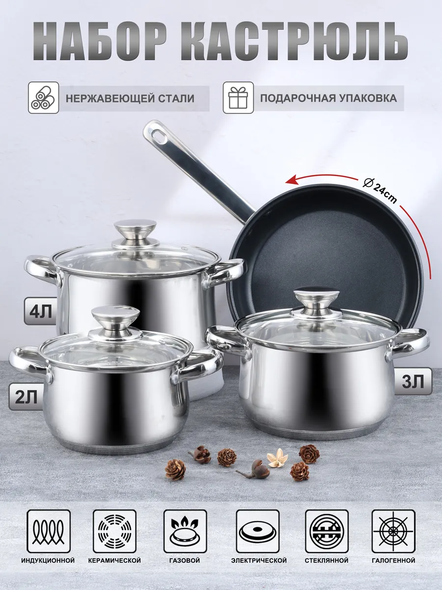 Набор кастрюль из...