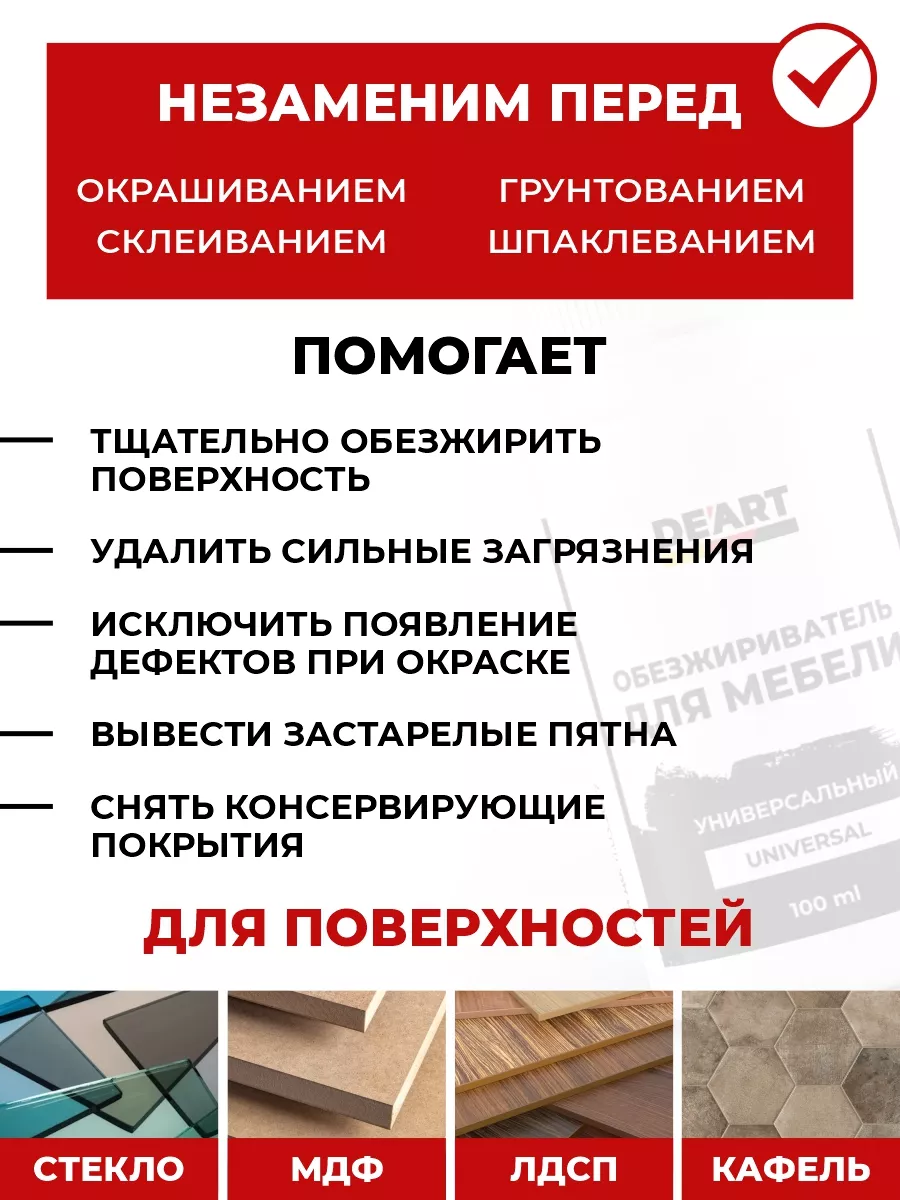 Обезжириватель для мебели 250мл фото 2