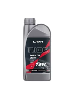 Масло вилочное МОТО RIDE FORK OIL 7.5W, 1 л Ln7783