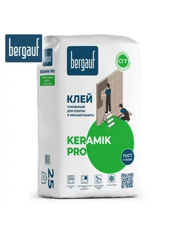 BERGAUF Keramik Pro Клей плиточный 25,0кг Bergauf 226513200 купить за 705 ₽ в интернет-магазине Wildberries