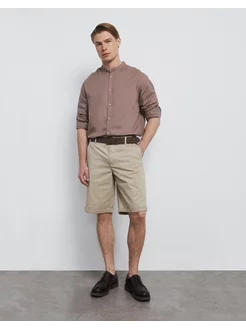 Бежевые шорты Chino fit