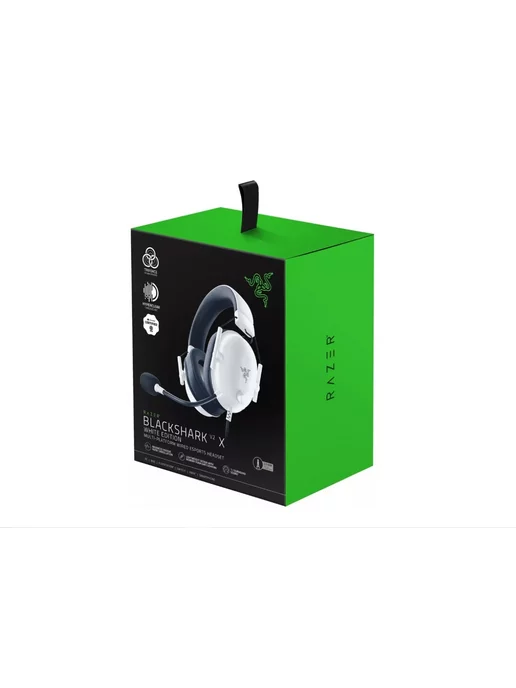 Razer Наушники проводные с микрофоном BlackShark V2 X,белый, белый, фото 4