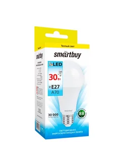 Светодиодная (LED) лампа SBL-A70-30W-3000К-E27 Smartbuy 226546803 купить за 204 ₽ в интернет-магазине Wildberries