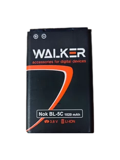 Аккумулятор Nokia BL 5C Walker 226564488 купить за 302 ₽ в интернет-магазине Wildberries