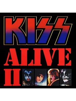 Kiss Обложка винила Alive II