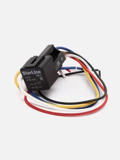 Реле 5 контактное с колодкой 12V StarLine