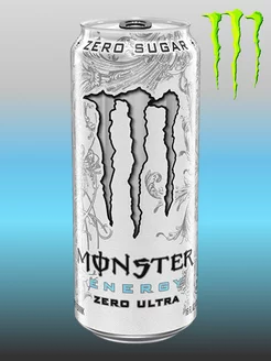 Ultra White, энергетик монстр без сахара, 500мл Monster Energy 226790747 купить за 321 ₽ в интернет-магазине Wildberries