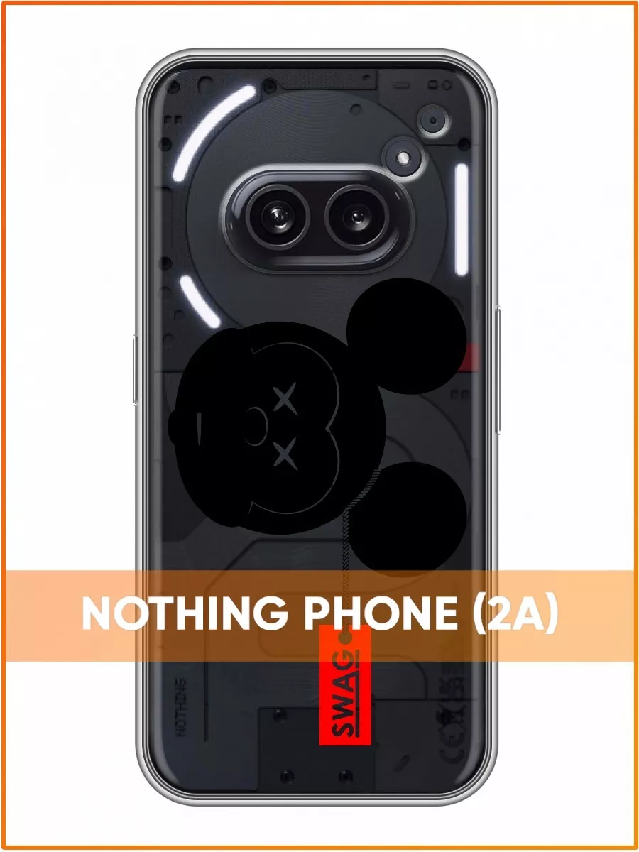 Прозрачный чехол на Nothing Phone (2a)/Насинг Фон 2а Case Face 226795373  купить за 169 ₽ в интернет-магазине Wildberries