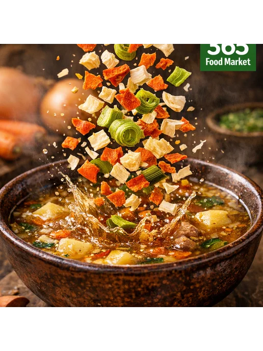 365 Food Market Сушеные овощи лук и морковь для первых и вторых блюд, вариант, фото 3