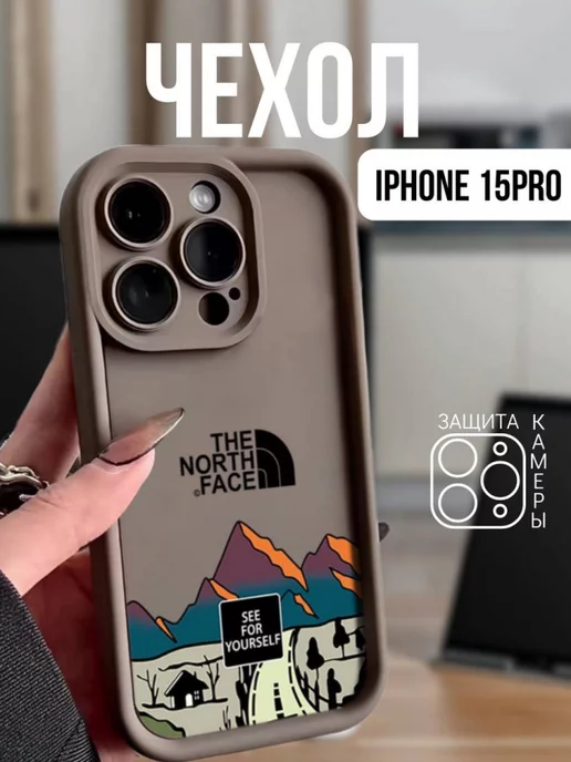 G&K Parner Чехол на iPhone 15 Pro The North Face