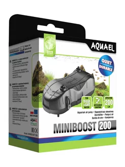 Компрессор для аквариума MINIBOOST 200, 150-200 л