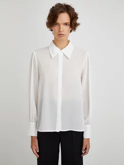 Белая блузка Neohit 226883538 купить за 1 222 ₽ в интернет-магазине Wildberries