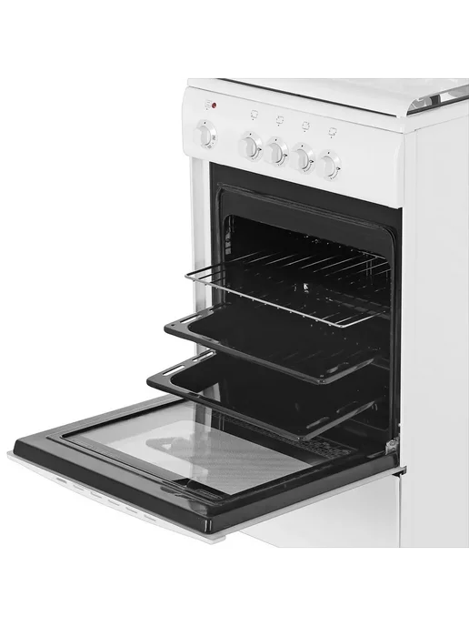De Luxe Комбинированная плита DeLuxe 5040.21 гэ, белый, фото 6