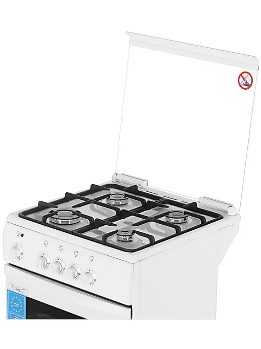 De Luxe Комбинированная плита DeLuxe 5040.21 гэ, белый, фото 8