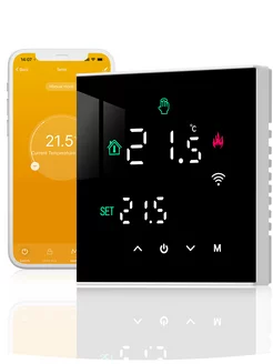 Tuya Smart Life Терморегулятор c wi-fi Алиса Beok 227117065 купить за 2 593 ₽ в интернет-магазине Wildberries