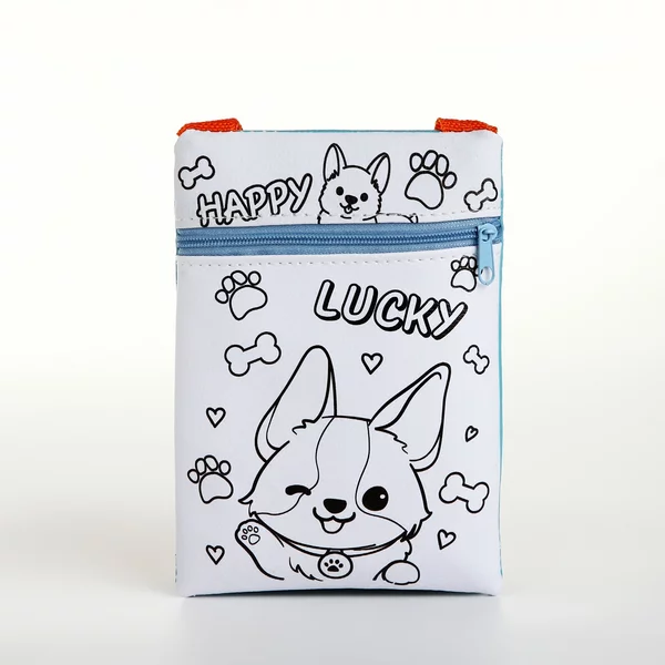 Сумочка детская  для раскраски