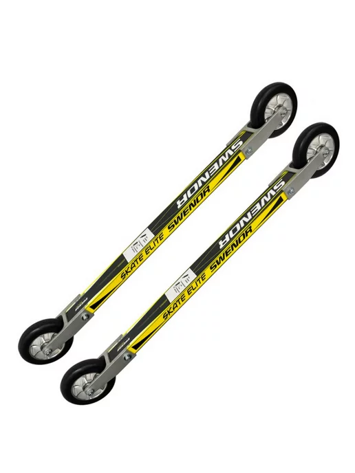 SWENOR Лыжероллеры коньковые Skate Elite (2), желтый, фото 2