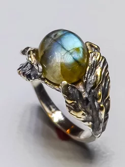 Серебряное кольцо с лабрадором NARIMAN JEWELLERY 227236450 купить за 2 208 ₽ в интернет‑магазине Wildberries