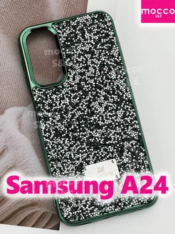 Чехол на Samsung A24 со стразами Swarovski Самсунг А24