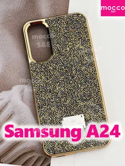 Чехол на Samsung A24 со стразами Swarovski Самсунг А24