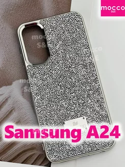 Чехол на Samsung A24 со стразами Swarovski Самсунг А24