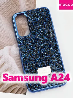 Чехол на Samsung A24 со стразами Swarovski Самсунг А24