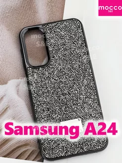 Чехол на Samsung A24 со стразами Swarovski Самсунг А24