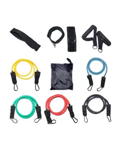 Эспандер многофункциональный Resistance Band Kit 5 жгутов