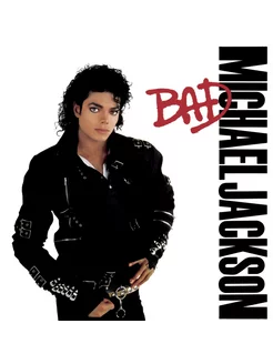 Michael Jackson Обложка винила Bad