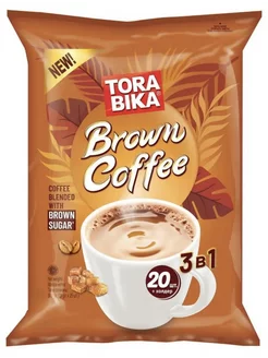 Кофейный напиток Торабика Brown Coffee *20 саше ToraBika 227282123 купить за 319 ₽ в интернет-магазине Wildberries