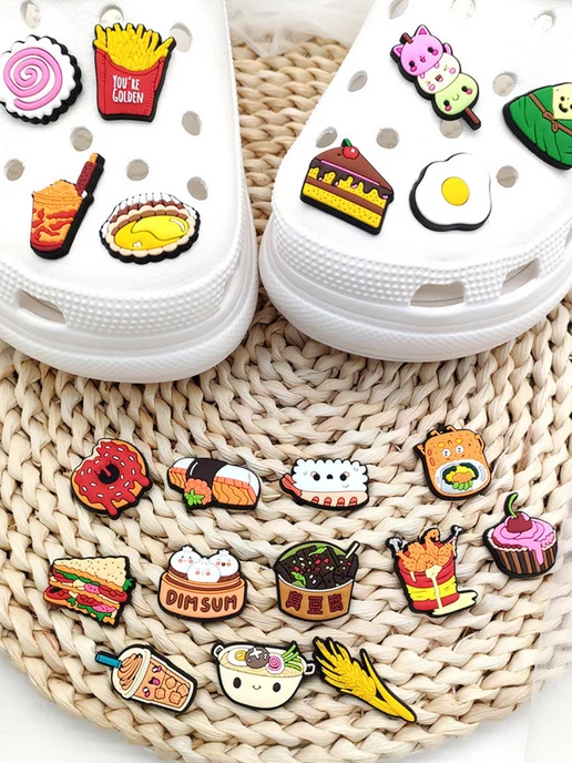 GLEMmix Аксессуары crocs кроксы jibbitz джибитсы набор 100 шт, 100 шт, фото 7