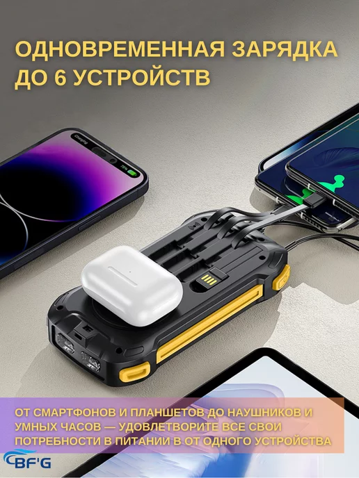 BF'G Внешний аккумулятор 36800mAh, 36800 мАч, фото 2
