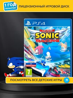 Игра Team Sonic Racing для (PS4), Русские субтитры