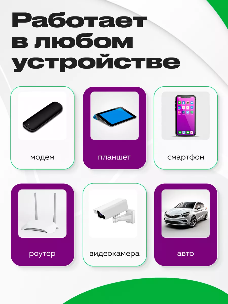 SIM-карта мегафон для модема Мегафон 227380650 купить за 112 ₽ в интернет-магазине  Wildberries