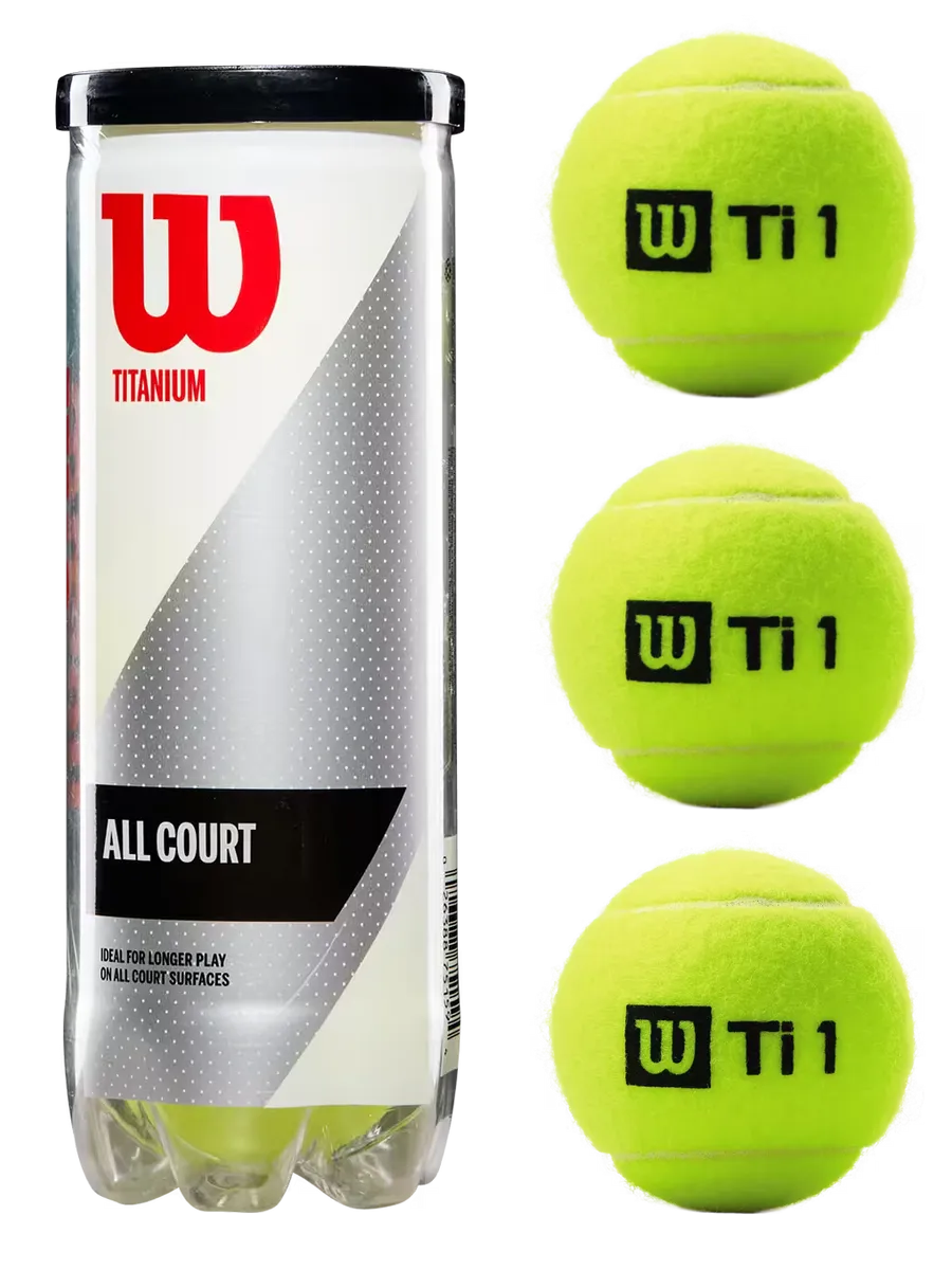 Мячи для большого тенниса Wilson Titanium all court