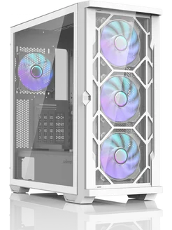 Корпус ATX midi tower Zalman Z10 Duo (без БП) Белый Zalman 227399742 купить за 13 193 ₽ в интернет-магазине Wildberries