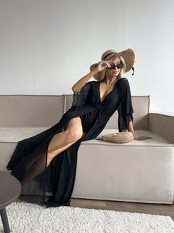 LiLYTAIL Туника пляжная накидка на купальник - фото 10