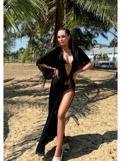 LiLYTAIL Туника пляжная накидка на купальник - фото 13