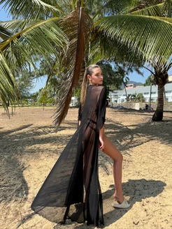 LiLYTAIL Туника пляжная накидка на купальник - фото 14